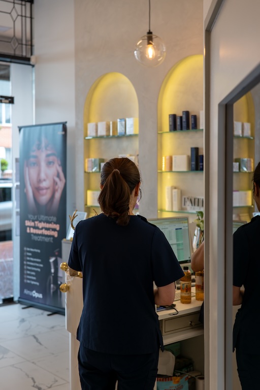 A calm, light-filled clinic environment designed for unhurried, attentive care.