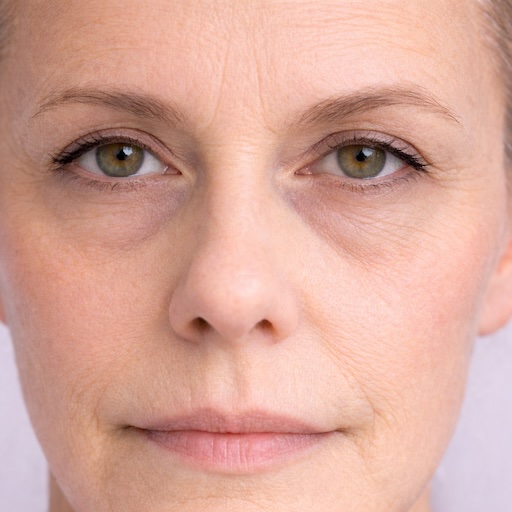 Illustration of under-eye hollowness